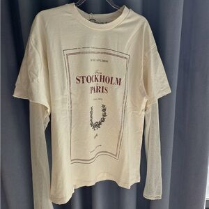Acne Cream Short Sleeve Tee